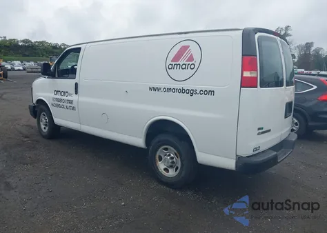 2010 Chevrolet Express 2500 Work Van from USA, damaged, VIN 1GCZGFDA5A1159519